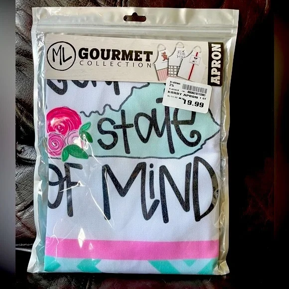 🐎Kentucky Derby Apron!🌹Kentucky State of Mind!🐎🌹 - Picture 8 of 9